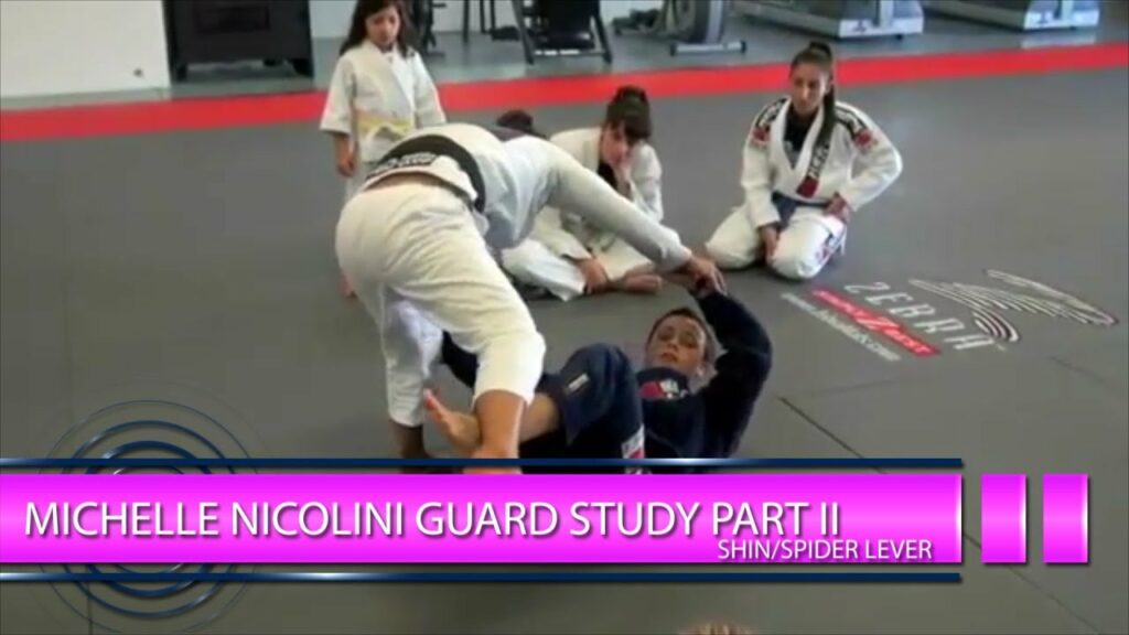 BJJ Scout: Michelle Nicolini Guard Study Part 2: Shin/Spider Lever