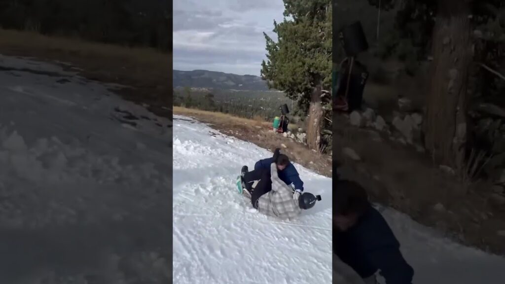 BJJ “Snowflake Sweep” on the Slopes! #bjj #combatsport