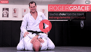 Roger Gracie teaches choke from the mount