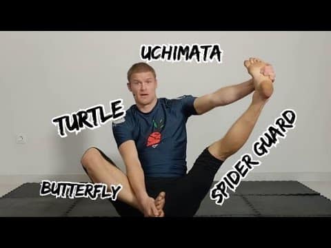 BJJ flexibility follow along class | 6 Jiu-Jitsu problems - 1 solution 30min