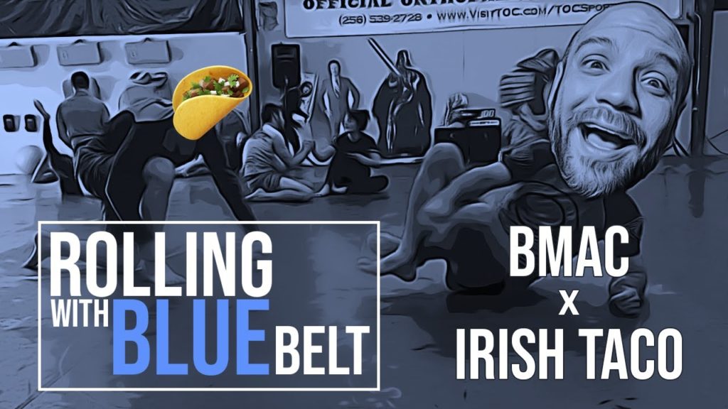 BMAC rolling w/ Blue Belt - Irish Taco (Nathan Chambers)