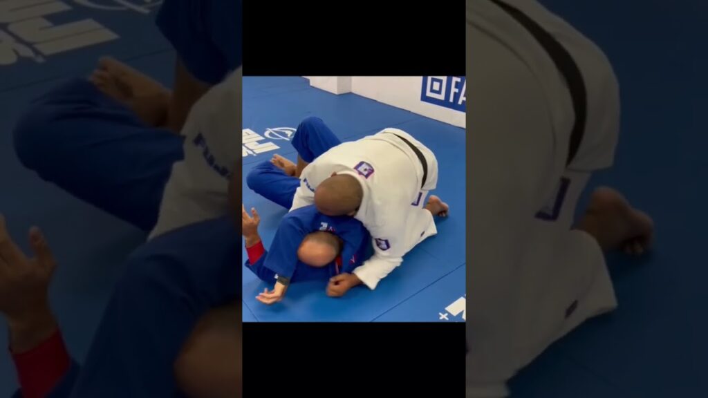 Back Collar Choke from Top Half Guard By BRUNO BASTOS