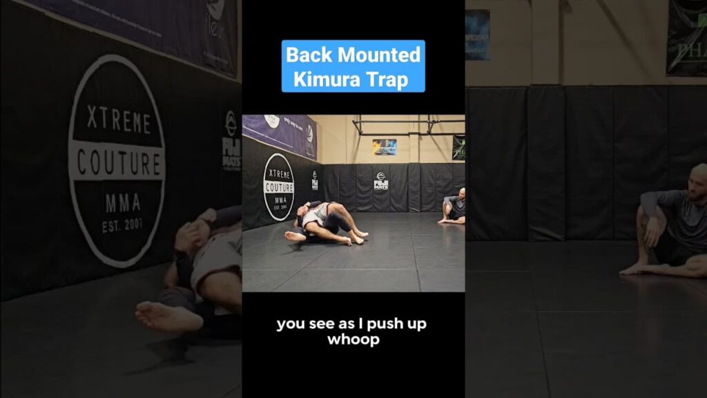 Back Mounted Kimura Trap #mma #bjjfanatics #kimuratrap #kimura