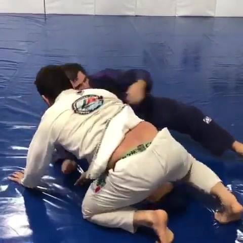 Back take from 50/50 pass