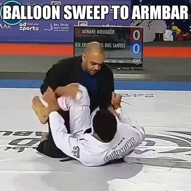 Ballom Sweep to Armbar