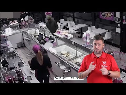 Baskin-Robbins Employee Turns The Tables On Bandit