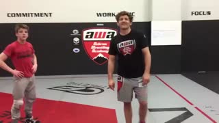 Ben Askren - Underhook Knee Pick Setup. Watch: Ben Askren Wrestling & Grappli...