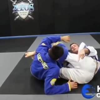 Berimbolo from lapel guard to Triangle Choke by Keenan Cornelius