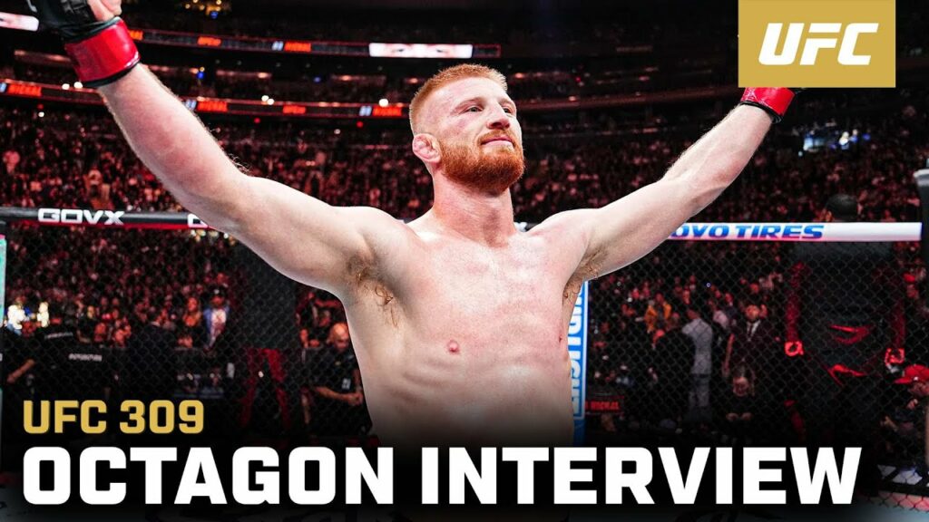 Bo Nickal Octagon Interview | UFC 309