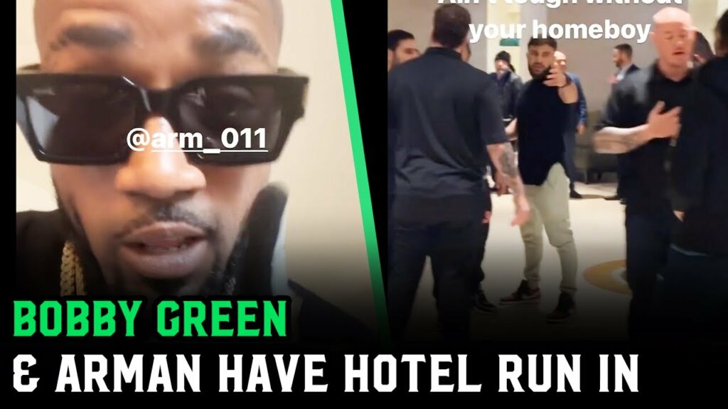 Bobby Green and Arman Tsarukyan in hotel altercation: "I might go to jail tonight!"