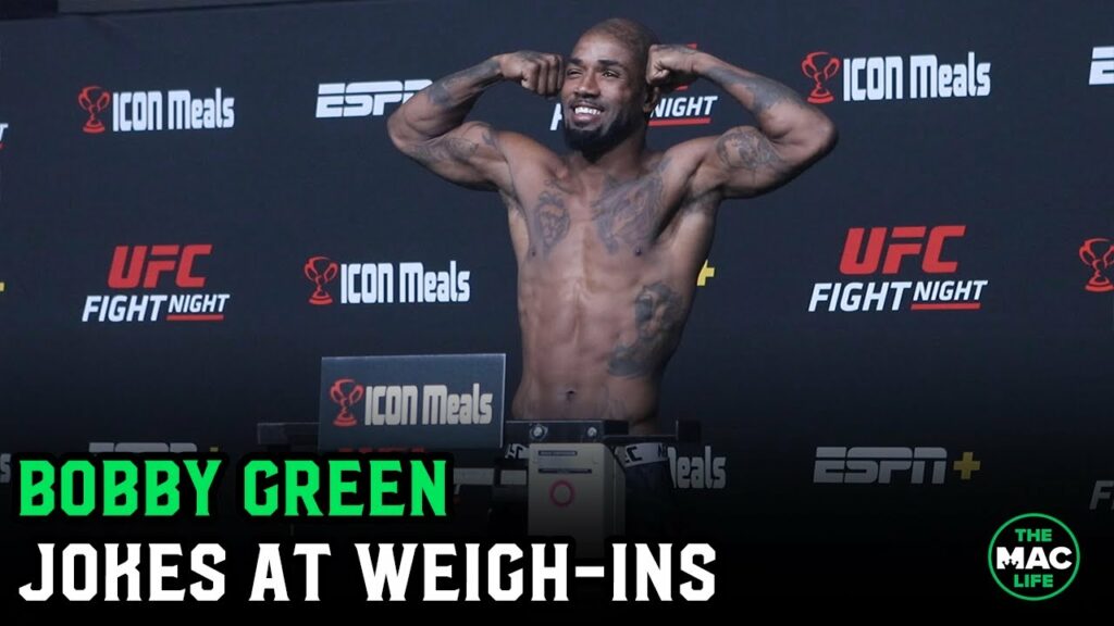 Bobby Green jokes with commissioner: "Why you making me nervous?" ahead of Islam Makhachev fight