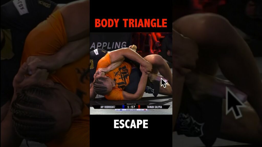 Body Triangle Escape with Jay Rod vs Tainan Dalpra #bjj