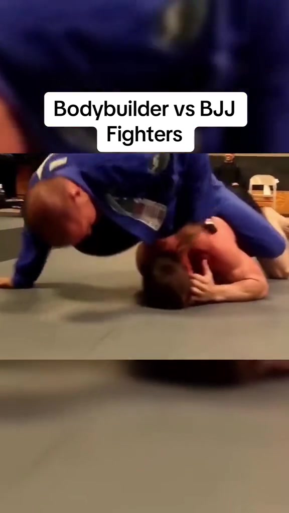 Bodybuilder vs Jujitsu