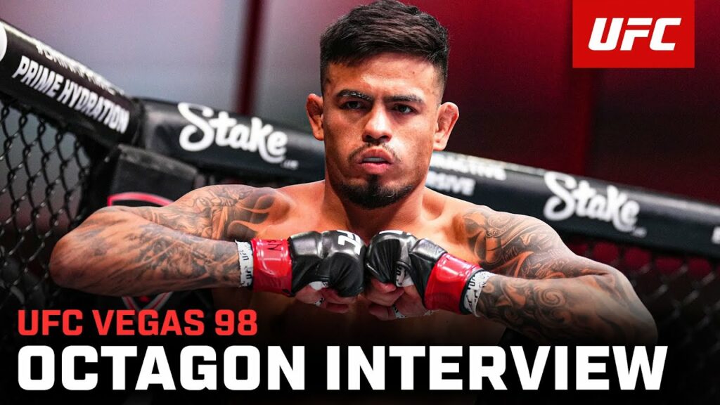 Brandon Royval Octagon Interview | UFC Vegas 98