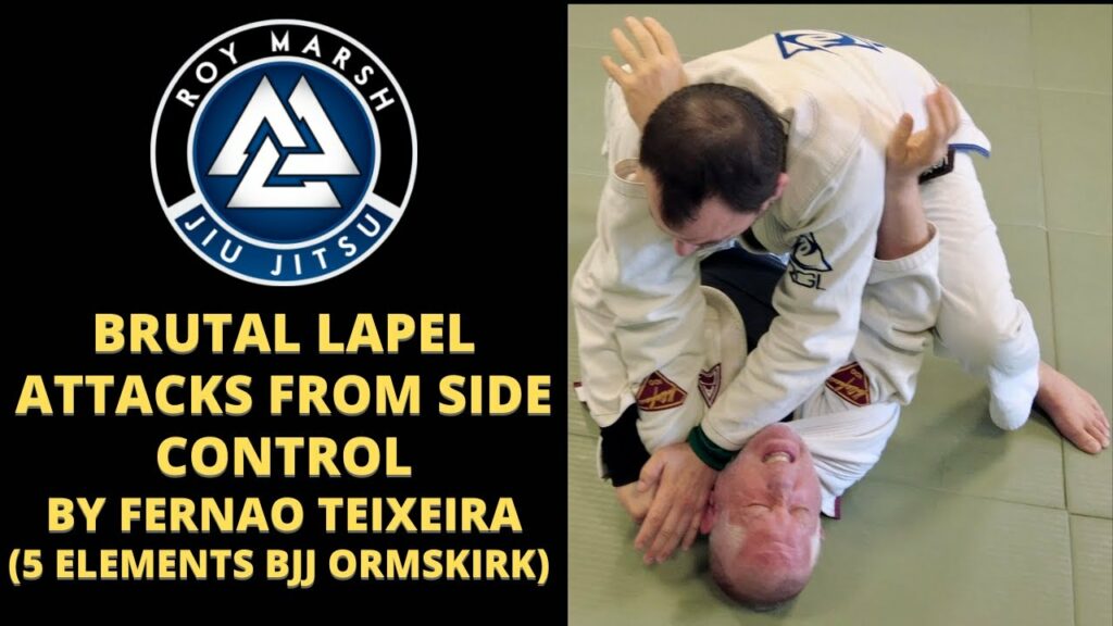 Brutal Lapel Attacks from Side Control (by Fernao Teixeira)