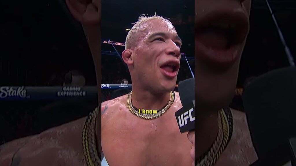 Bryan Battle was not a fan of the Vegas crowd 🤣 #UFC310