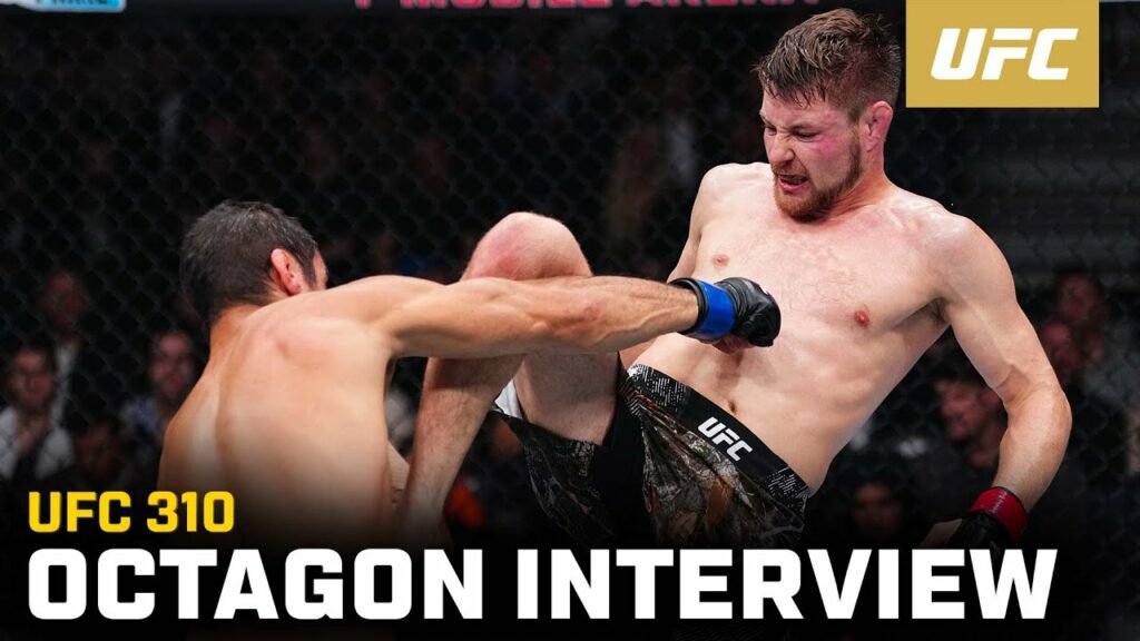 Bryce Mitchell Octagon Interview | UFC 310