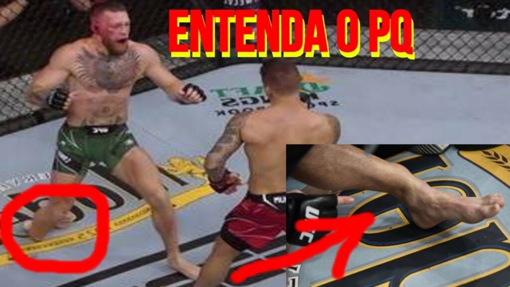 CONOR MCGREGOR QUEBRA A PERNA NO UFC 264 - ENTENDA O POR QUE