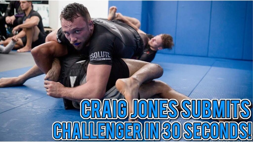 CRAIG JONES SUBMITS CHALLENGER IN UNDER 30 SECONDS!