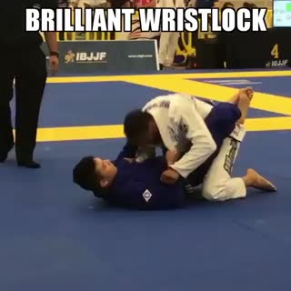 Calasans style wristlock by @kody_steelebjj /bjjmode. Learn Claudio Calasans’ Nas...