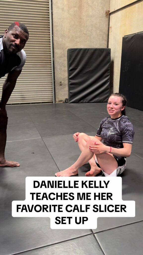 Championship  womens champion  Kelly teaches me her favorite calf slicer set u