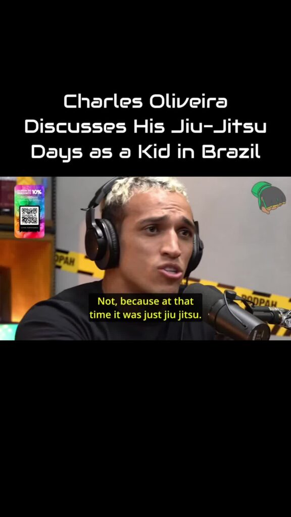 Charles ‘Do Bronxs’ Oliveira Discusses His Jiu-Jitsu Days as a Kid in Brazil