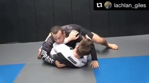 Check out this sick back entry from defense of guard pass