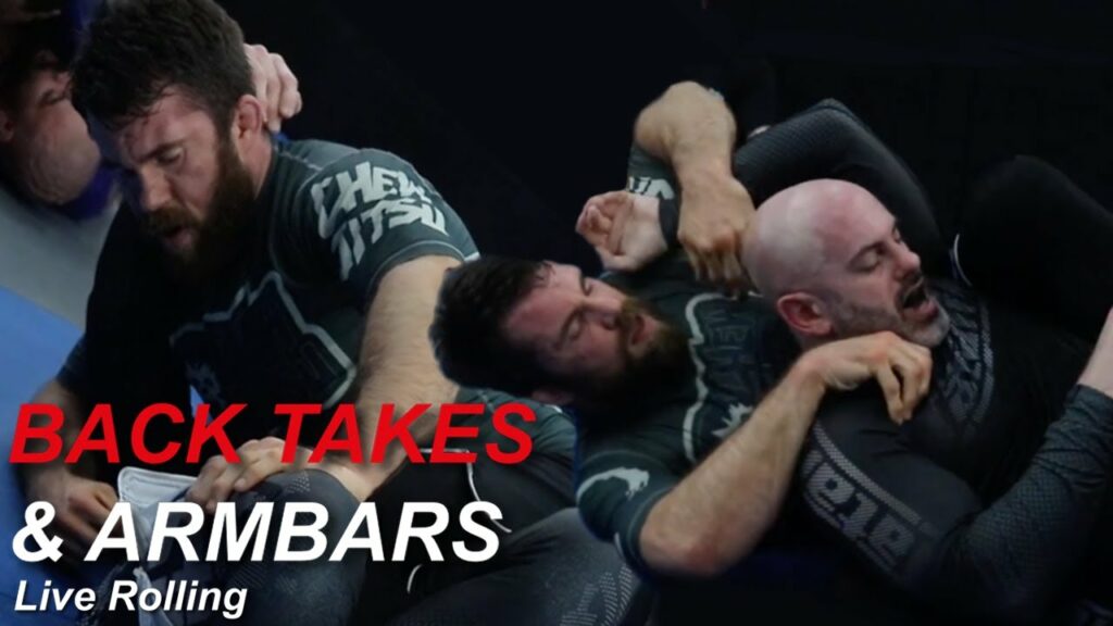 Chewjitsu Rolling - Chasing Back Takes & Armbars