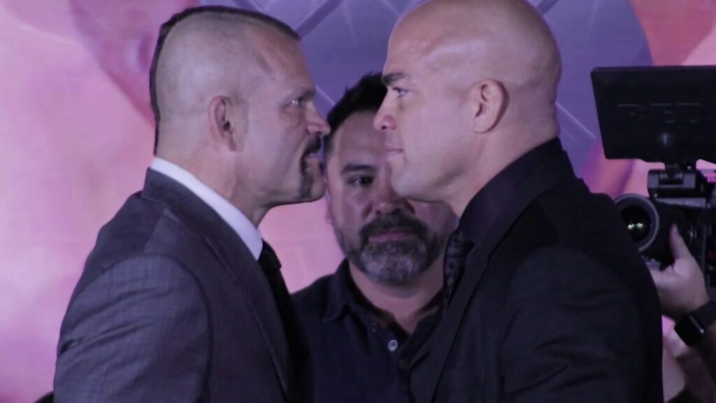 Chuck Liddell vs. Tito Ortiz || Final Press Conference Face Off