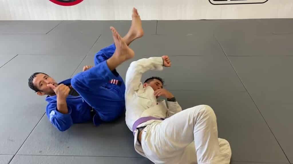 Closed Guard to Back Take / Mount Variation