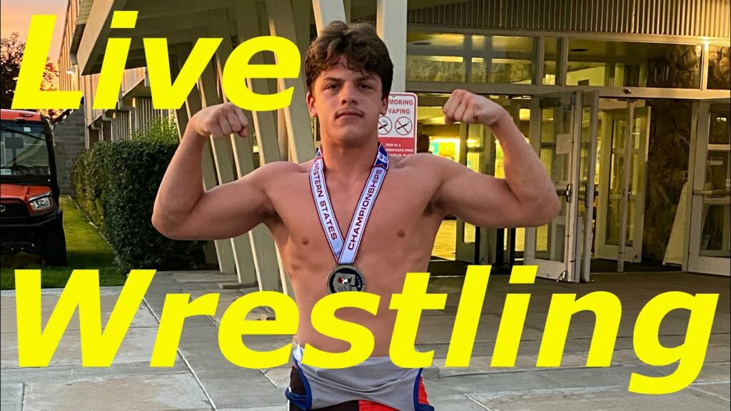 Coach Brian NARRATES Wrestling!!  *Trent Munoz*