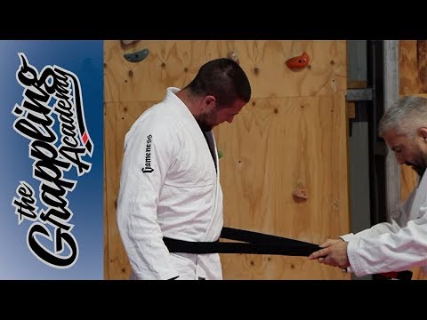 Coach Tom Black Belt Grading From Coral Belt Carlos Machado