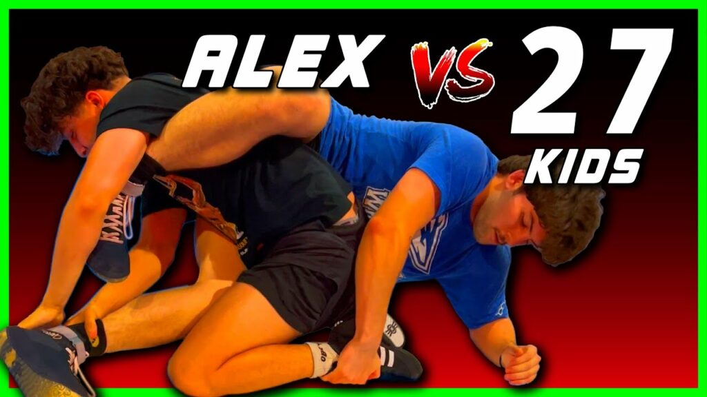 College WRESTLER vs 27 Children! Who WINS??