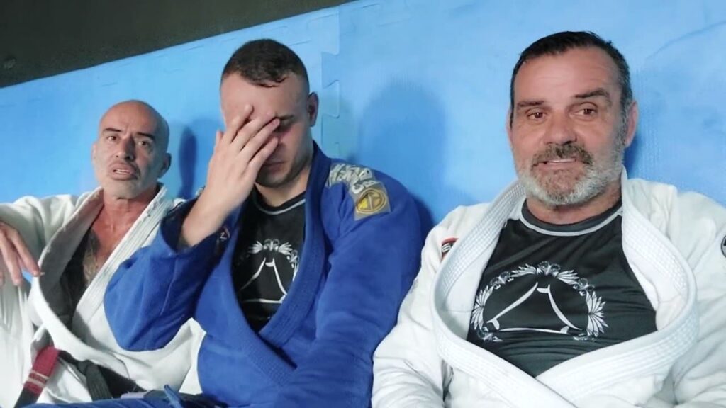 Confronto de gerações no Jiu jitsu.