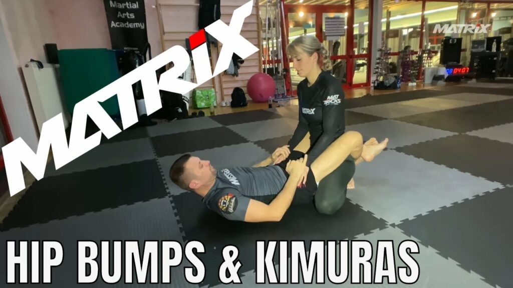 Connect Hip Bump Sweeps and Kimuras from Closed Guard and Half Guard/Z Guard - Matrix Jiu Jitsu