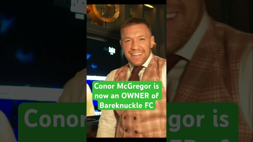 Conor McGregor is now an owner of BKFC!