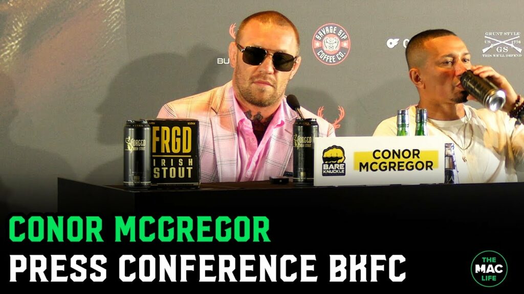 Conor McGregor on Ilia Topuria in Bare Knuckle: 'I’d slap the head off him’