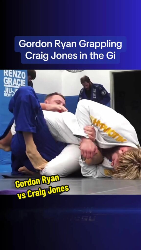 Craig Jones vs Gordon Ryan Grappling in the Gi