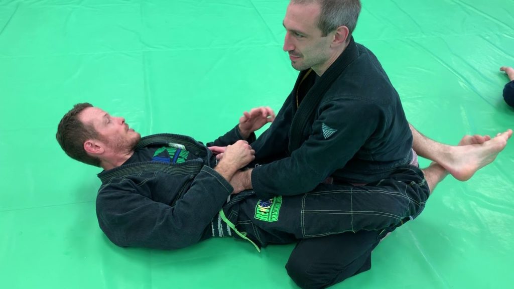 Cross-Grip Armbar from Closed Guard