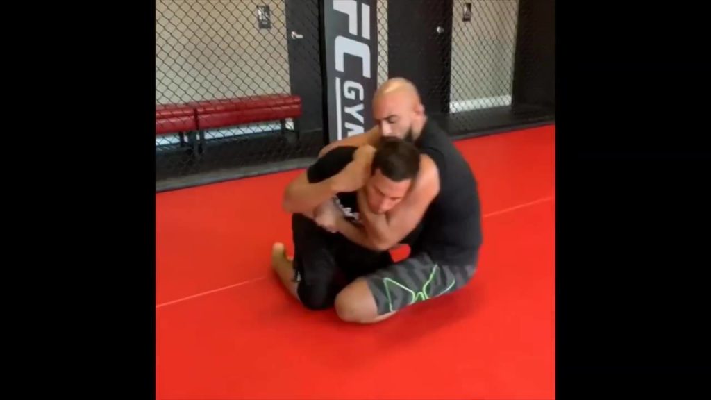 Cross wrist control back take  Crucifix attempt  Hip lock finish If hip lock fai...