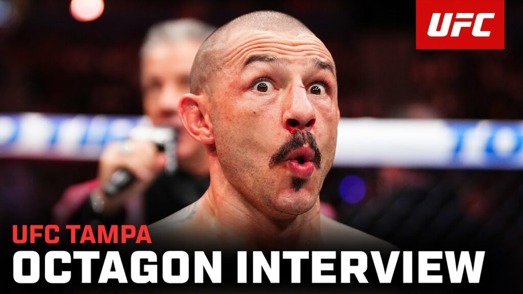 Cub Swanson Octagon Interview | UFC Tampa