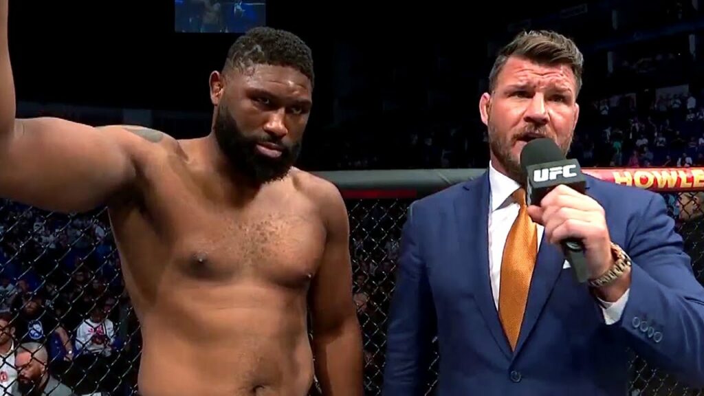 Curtis Blaydes Octagon Interview | UFC London