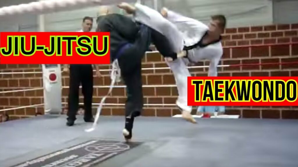 DESAFIO DE PORTA FECHADA JIU JITSU VS TAEKWONDO PORRADARIA