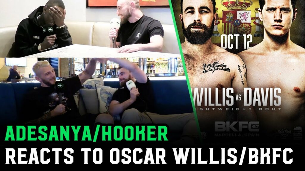 Dan Hooker to corner Oscar Willis in BKFC; Adesanya reacts: "F**K OFF!"