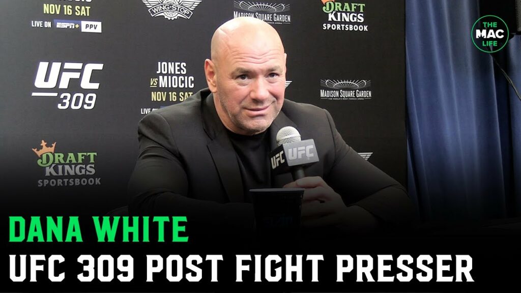 Dana White: “Jon Jones vs. Tom Aspinall is the biggest fight in UFC history”