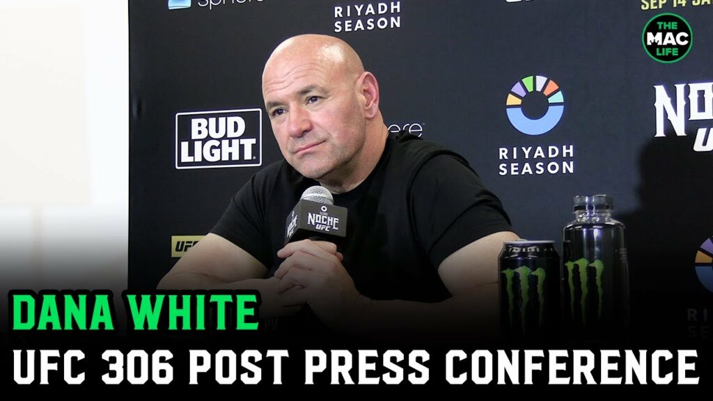 Dana White: 'Sean O'Malley looked flat against Merab' | UFC 306 Post Fight Press Conference