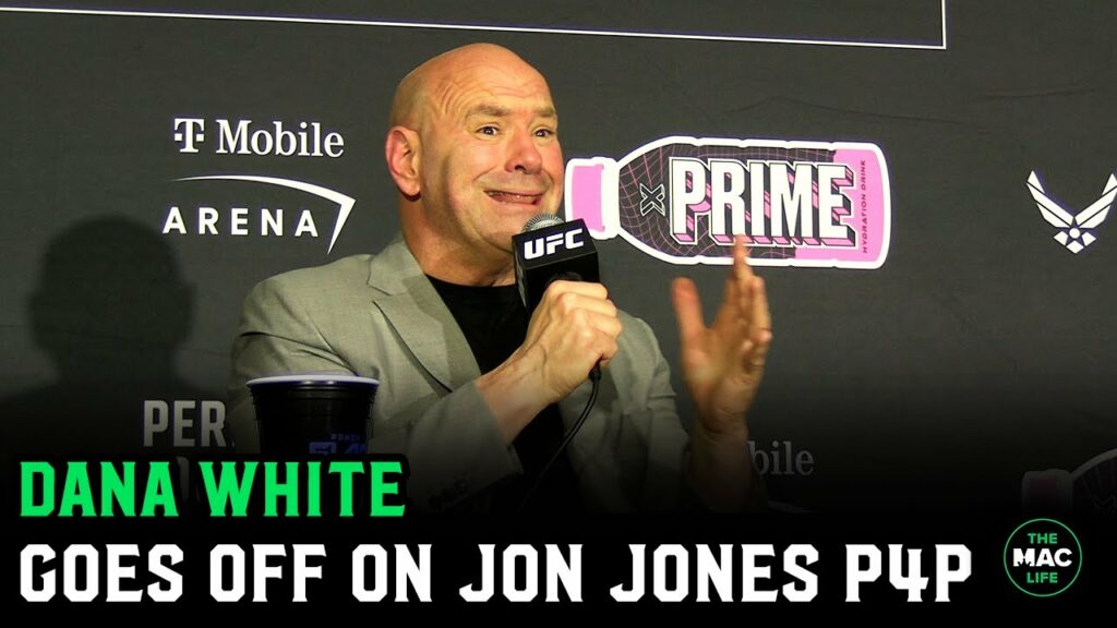 Dana White has HILARIOUS rant on Jon Jones: “As an EDUCATED ADULT…”