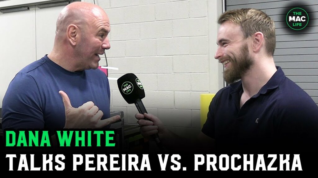 Dana White on Alex Pereira vs. Jiri Prochazka: "This isn't fabricated bulls***. This is real"