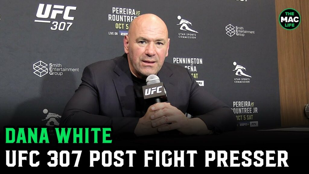 Dana White on UFC 307: “Judges were atrocious; Referees need to stop stalling” | Alex Pereira