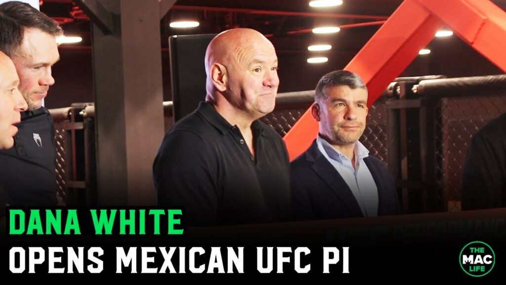 Dana White opens Mexico Performance Institute: "This was a dream of mine"